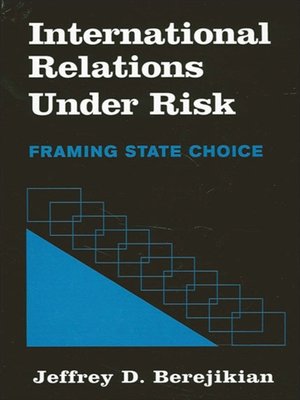 cover image of International Relations under Risk